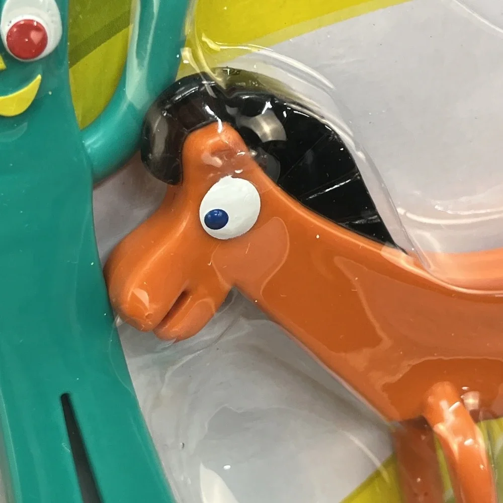 NEW Gumby‎ & Pokey 6 inch Bendable - Posable Collectible Super Fun!